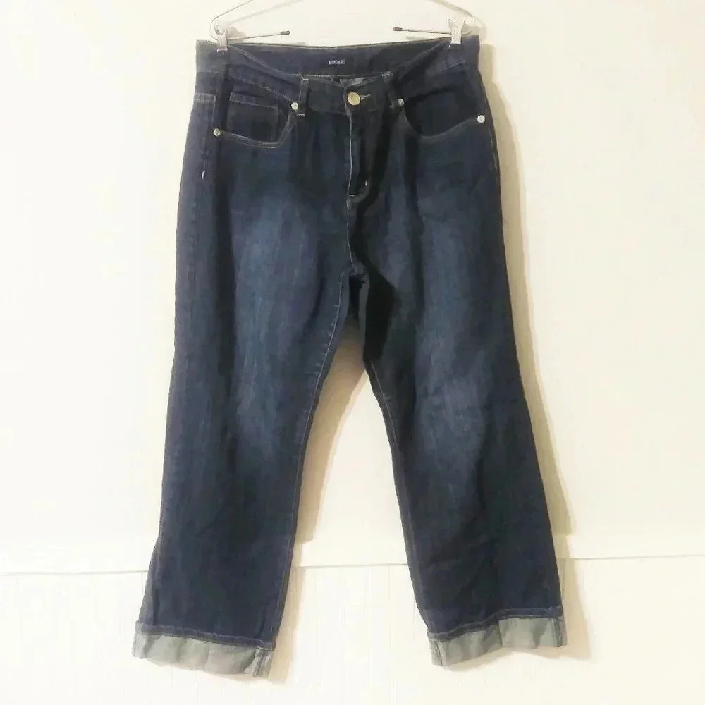 Bogari Cropped Blue‎ jeans